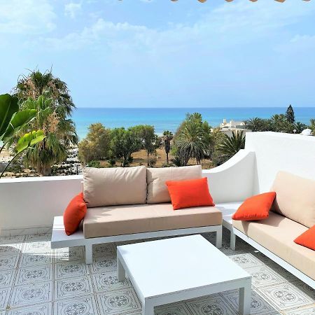 Roof Top Pied Dans L'Eau Panoramic View, 80 Meters From Seaside Appartement Hammamet Buitenkant foto