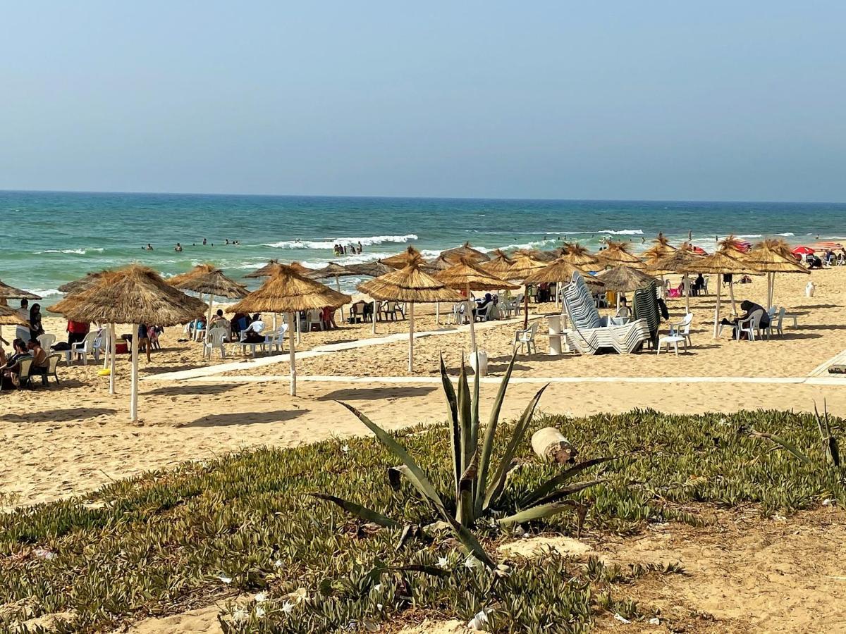 Roof Top Pied Dans L'Eau Panoramic View, 80 Meters From Seaside Appartement Hammamet Buitenkant foto